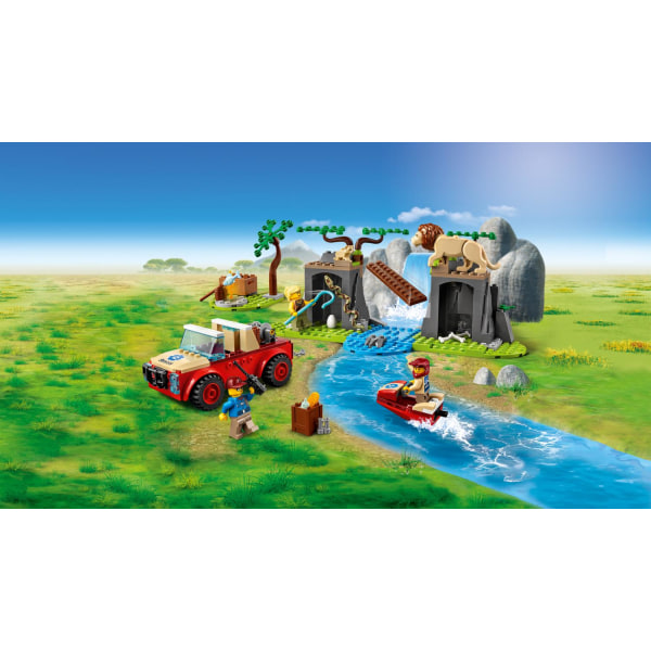 LEGO® City Djurräddningsterrängbil 60301 multifärg