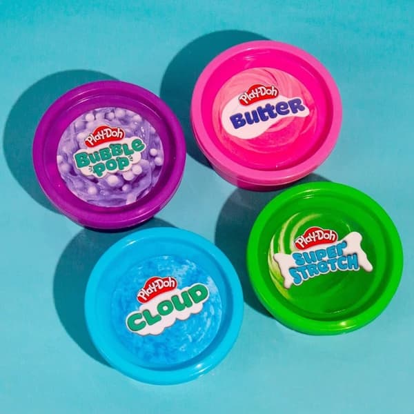 Play-Doh 4-pack Variety Textures multifärg