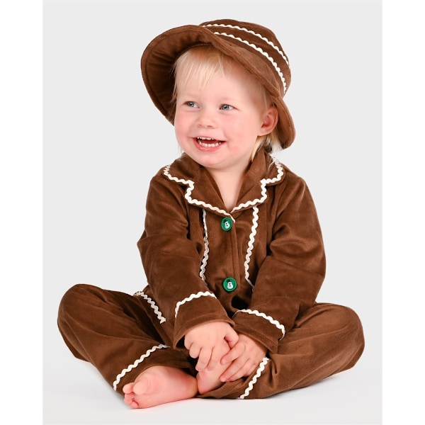 Pepparkaksdräkt 4-6 år MultiColor