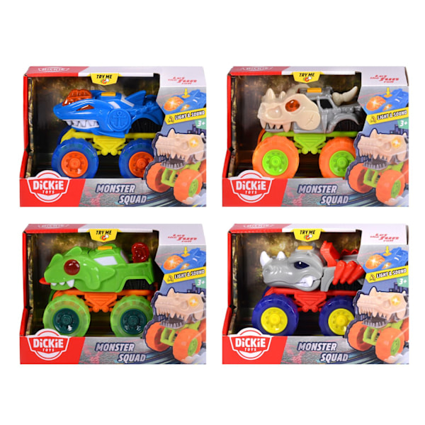 Dickie Toys Monster Squad Blå Haj MultiColor Blå Haj