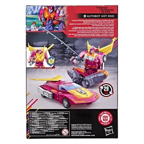 Transformers Studio Series Voyager Class Autobot Hot Rod multifärg