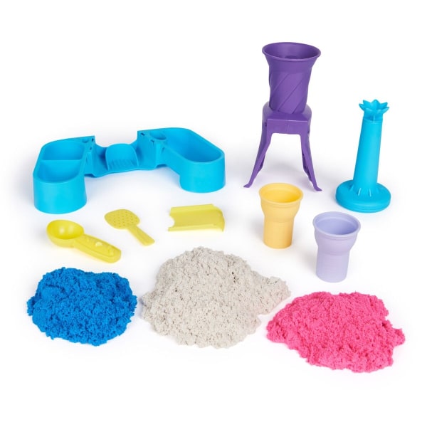 Kinetic Sand Soft Serve Station Lekset multifärg