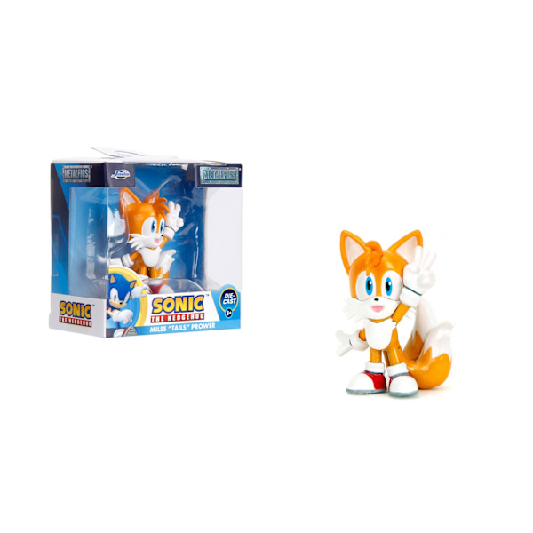 Sonic the Hedgehog Metallfigur 1-pack 2,5” Miles "Tails" Power multifärg