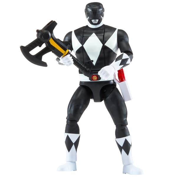 Power Rangers Auto-Morphin Figur Black multifärg