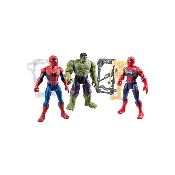 Spiderman ActionVerse Multipack Figurer 3-pack multifärg