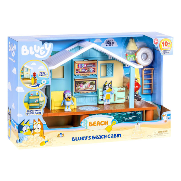 Bluey Beach Cabin multifärg