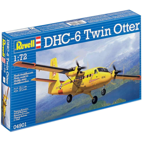 Revell DHC-6 Twin Otter 1:72 Modellbyggsats multifärg