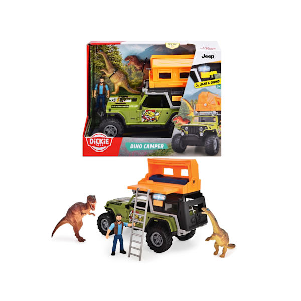 Dickie Toys Dino Camper multifärg