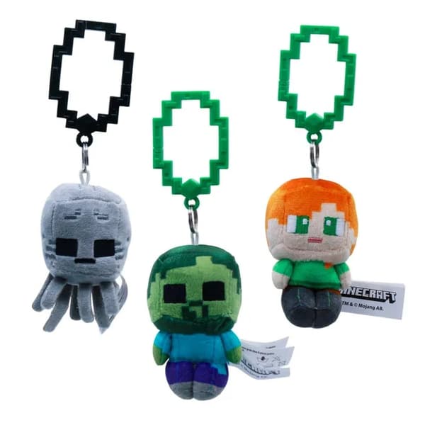 Minecraft Plush Hangers s3 multifärg