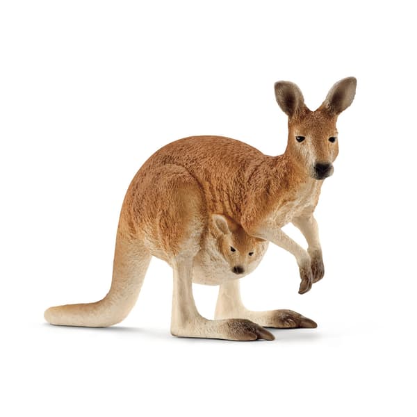 schleich® WILD LIFE Känguru 14756 multifärg