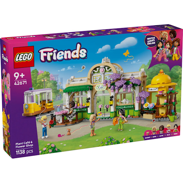 LEGO® Friends Växtkafé & blomsteraffär 42671