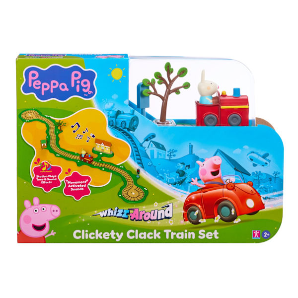 Greta Gris Whizz Around Clickety Clack Train Set multifärg
