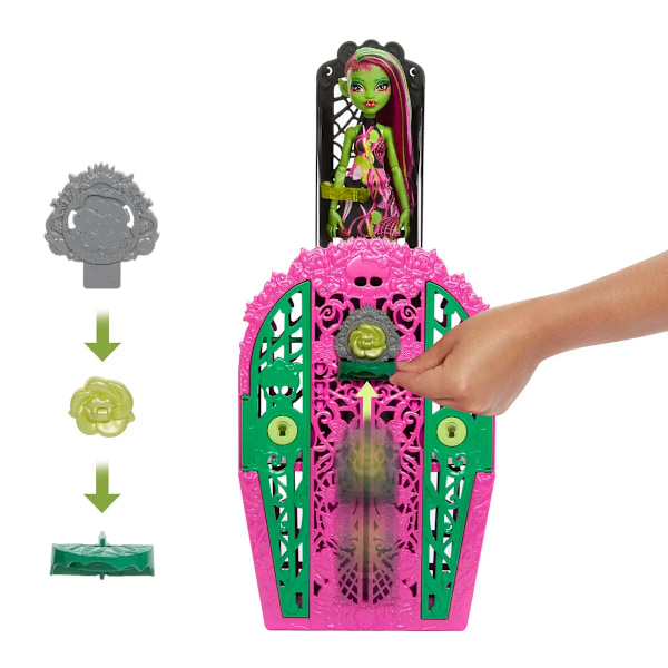 Monster High Skulltimate Garden Mysteries Venus McFlytrap multifärg