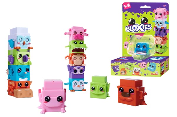 Bloxies Figurer 4-pack s1
