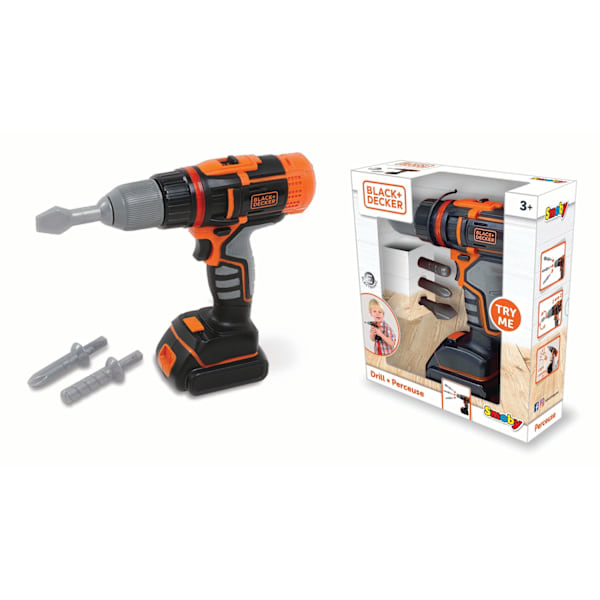 Black+Decker Elektrisk Skruvdragare Leksak multifärg