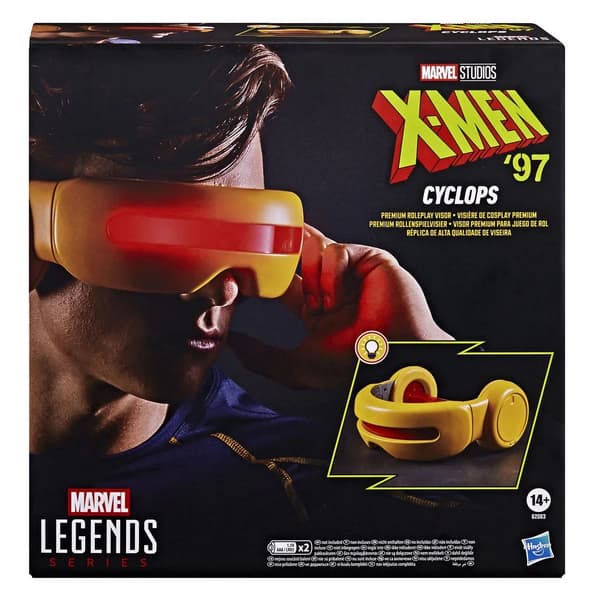 Marvel Legends X-Men Cyclops Premium Roleplay Visor multifärg