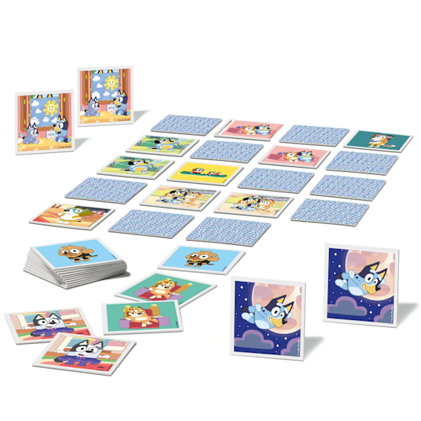 Bluey memory® multifärg
