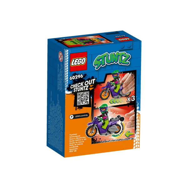 LEGO® City Stuntz Stegrande stuntcykel 60296 multifärg