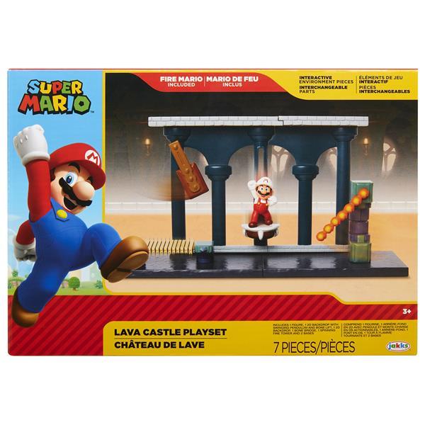 Super Mario Lava Castle Lekset multifärg