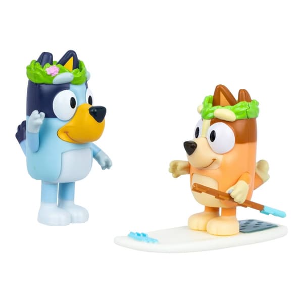 Bluey Figurer 2-pack Rug Island multifärg