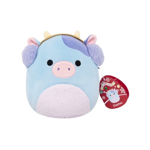 Squishmallows 19cm Christmas Clayton multifärg
