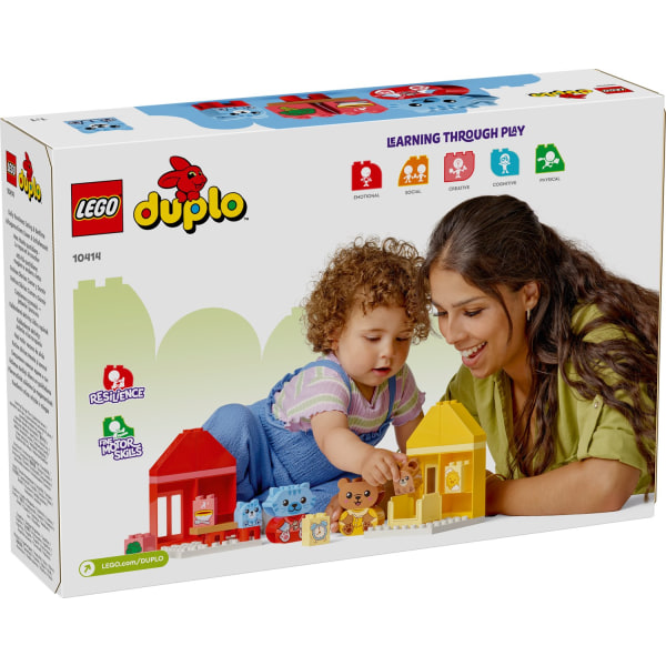 LEGO® DUPLO Vardagsrutiner: mat och nattning 10414