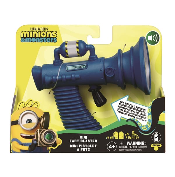 Minions & Monsters Mini Fart Blaster multifärg