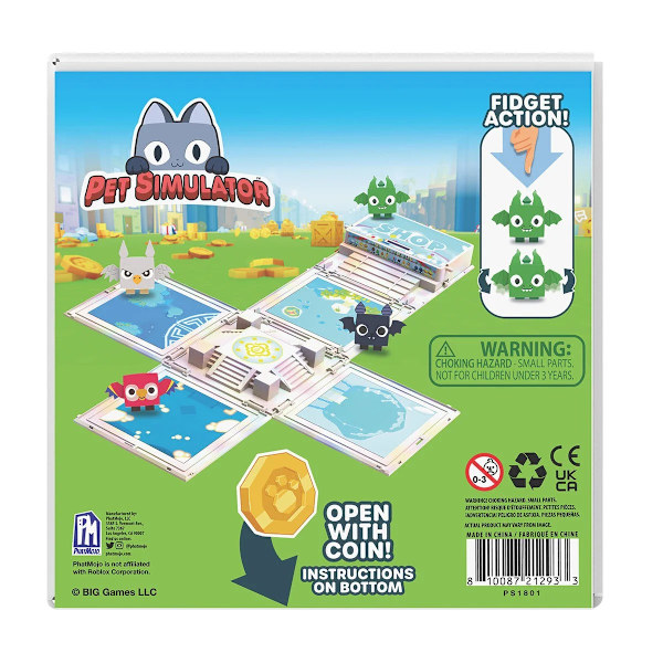 Pet Simulator Lucky Box Playset multifärg