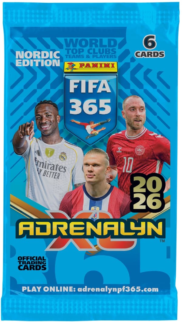 FIFA 365 2026 Booster Hel Box 50 paket multifärg