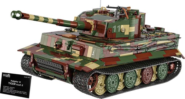 Cobi PzKpfw. VI Tiger Ausf. E 1:12 2807 multifärg
