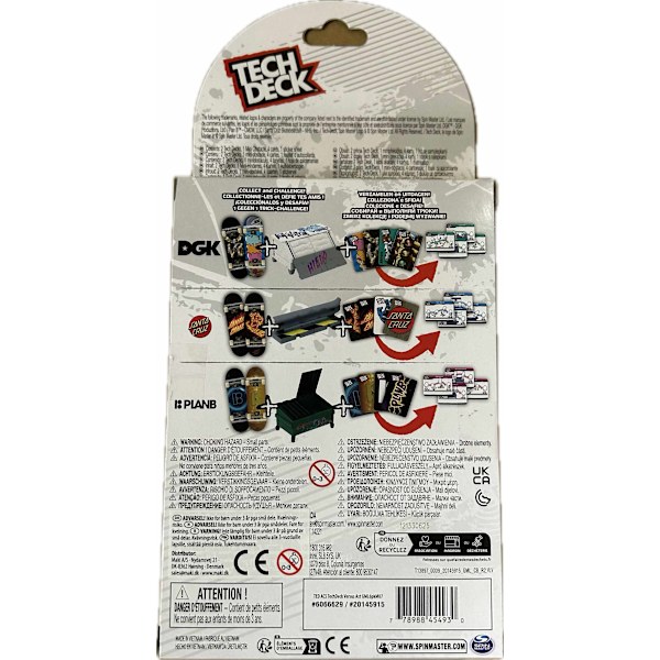 Tech Deck VS Series Plan B Fingerboard set multifärg