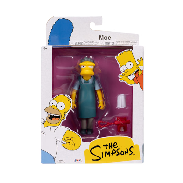 The Simpsons Figur 13cm Moe multifärg