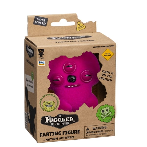 Fuggler Farting Figure Lila multifärg