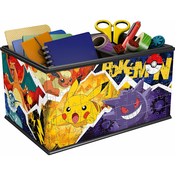 Pokemon Förvaringslåda 3D Pussel 216 bitar multifärg