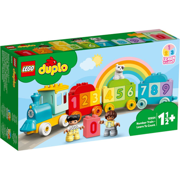 LEGO® Duplo Siffertåg Lär dig räkna 10954 multifärg