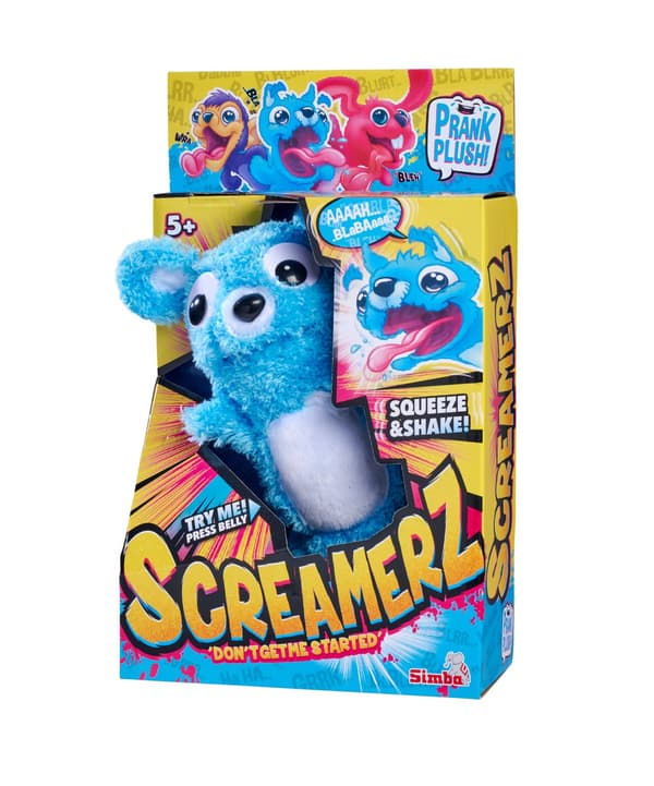ScreamerZ Babbling Bear Turquoise multifärg