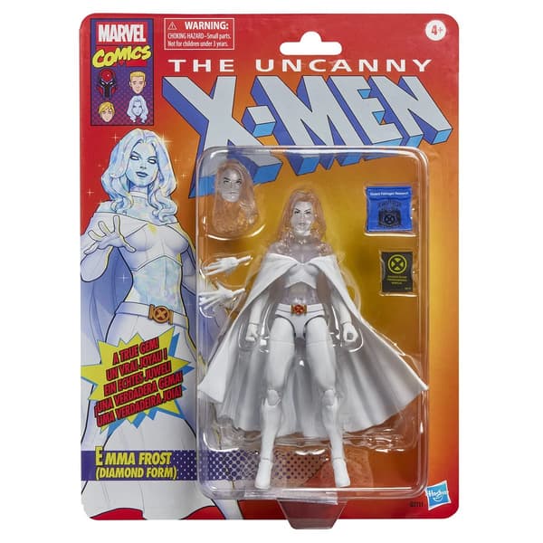 Marvel X-Men Emma Frost (diamond form) Retro Figur multifärg