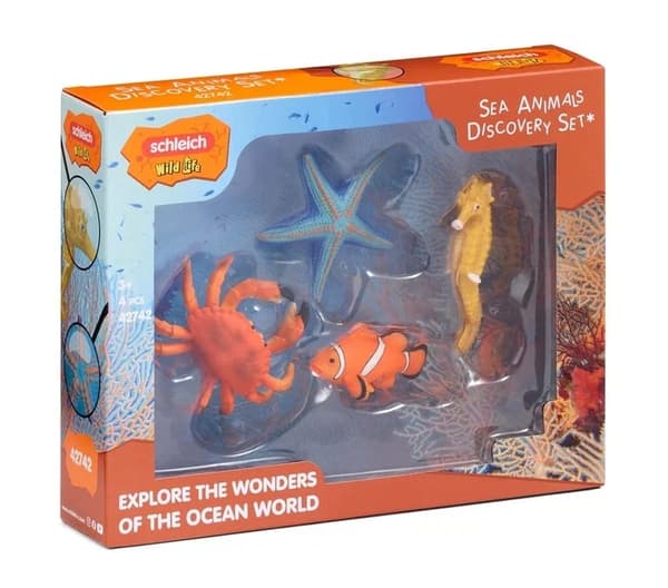 schleich® WILD LIFE Havsdjur 4-pack 42742 multifärg