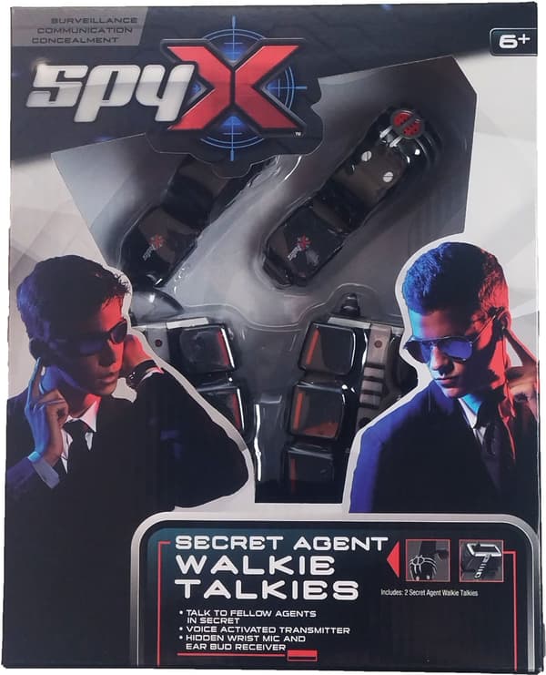 SpyX Secret Agent Walkie Talkies multifärg