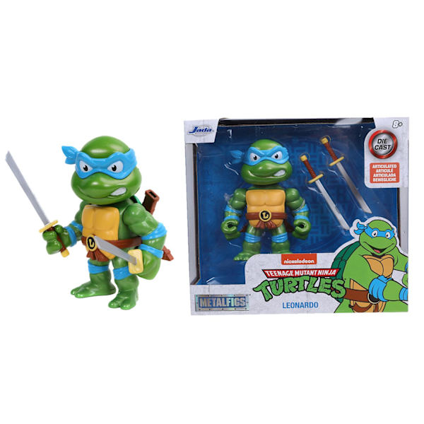 Turtles Leonardo Metallfigur multifärg