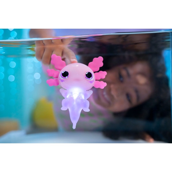 Animagic Lets Glo Axolotl Rosa multifärg