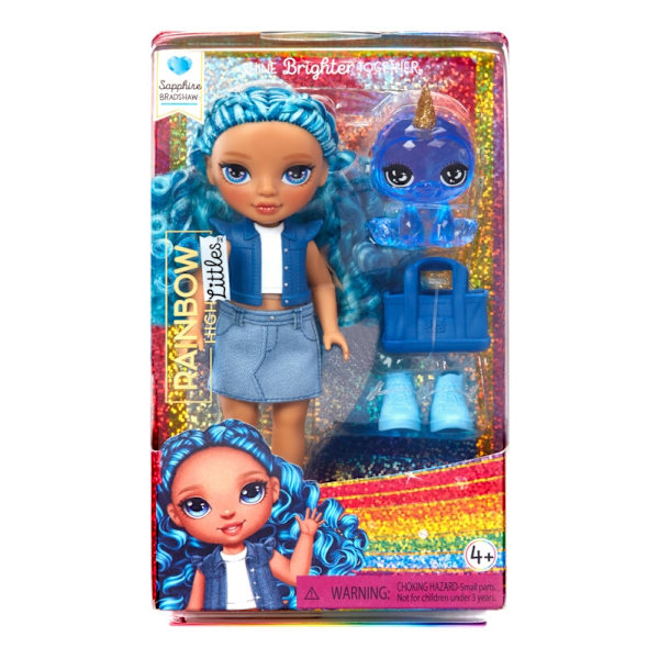 Rainbow High Littles Docka Sapphire Bradshaw multifärg
