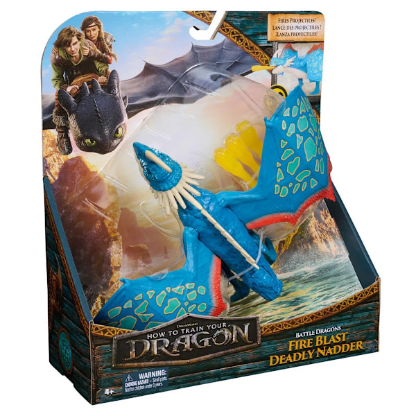 Dragons Fire Blast Deadly Nadder multifärg
