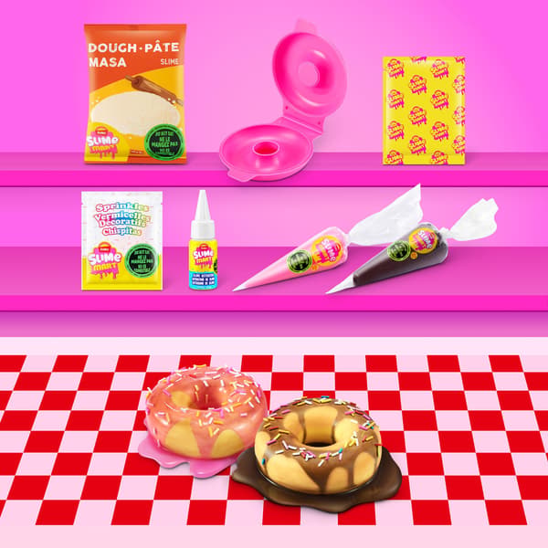 Slime Mart Shopping Bag Donut multifärg