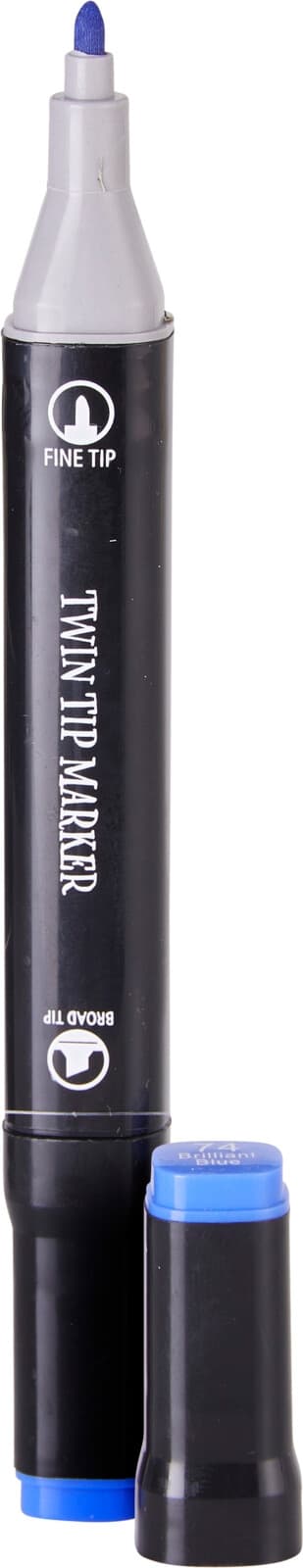 Twin Tip Markers 80-pack i box multifärg