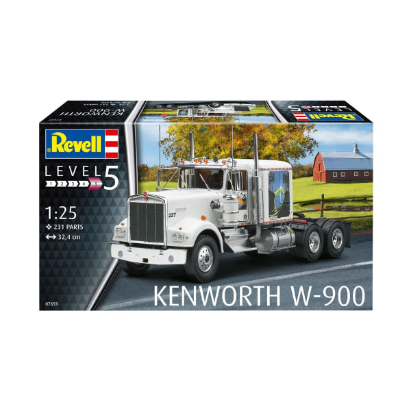Revell Kenworth W-900 1:25 Modellbyggsats multifärg