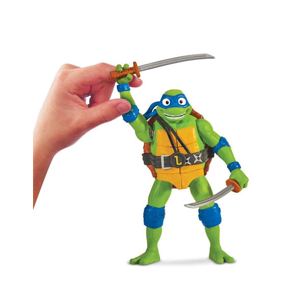 Turtles Mutant Mayhem Figur med ljud Leonardo