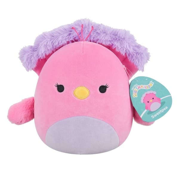 Squishmallows 19cm P22 Sweetpea Peacock multifärg