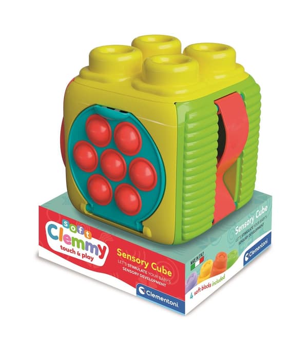 Soft Clemmy Aktivitetskub multifärg