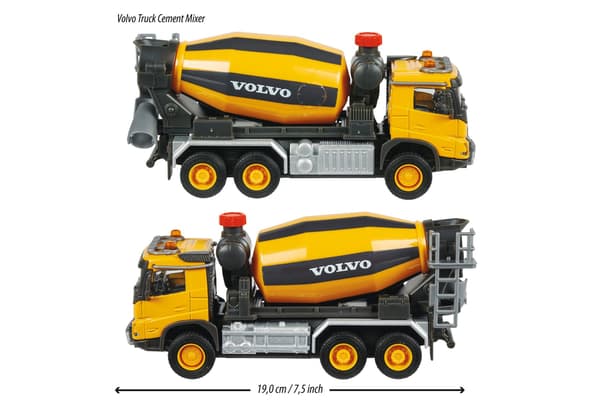 Majorette Volvo Cementblandare Metall multifärg